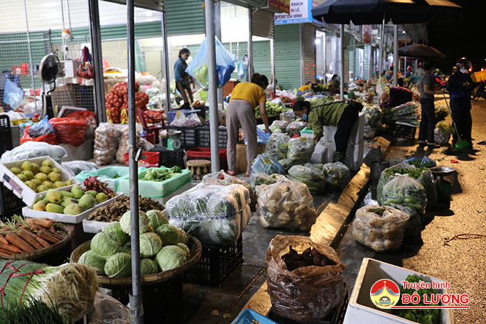 Chợ mới Đô Lương chính thức khai trương