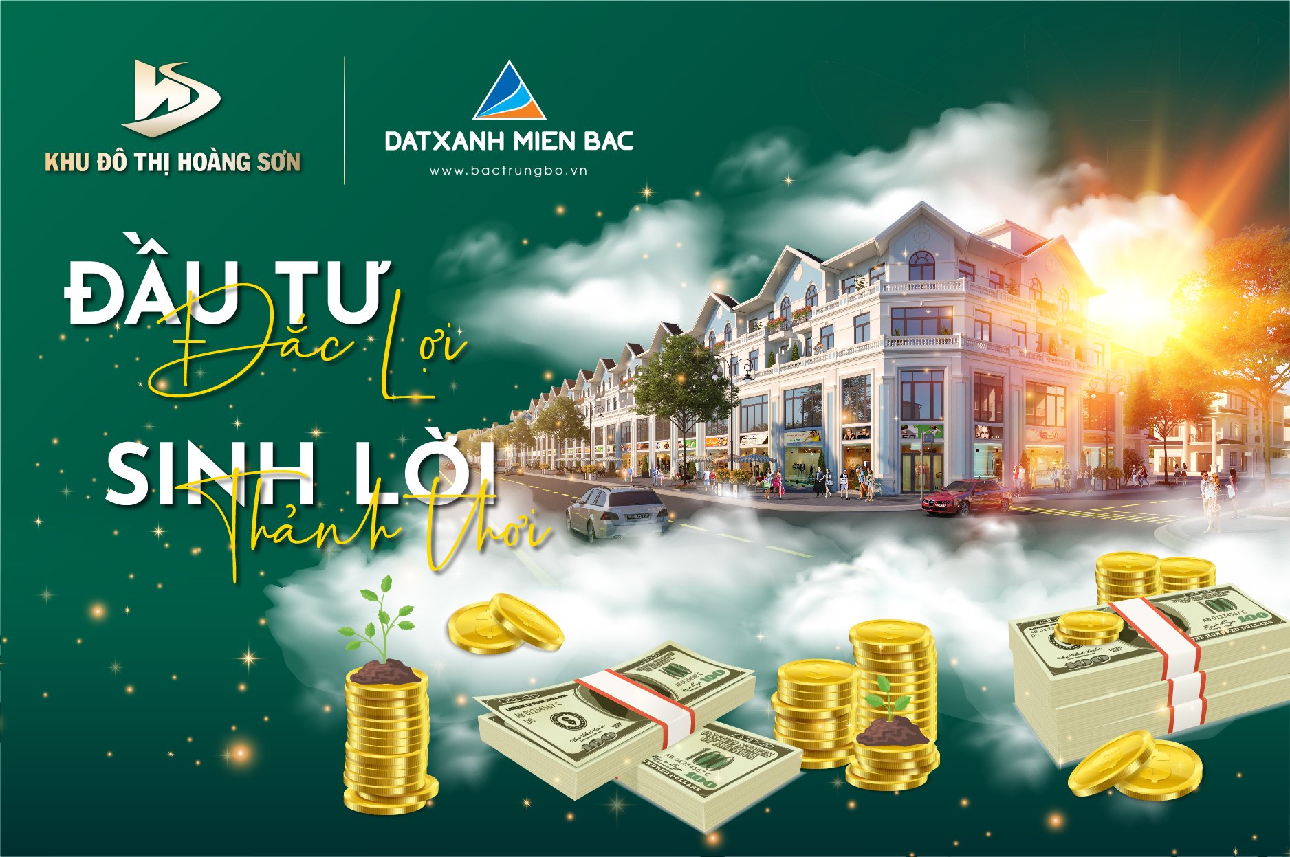 Chính sách “Đầu tư đắc lợi” tiếp “lửa” cho Khu đô thị Hoàng Sơn